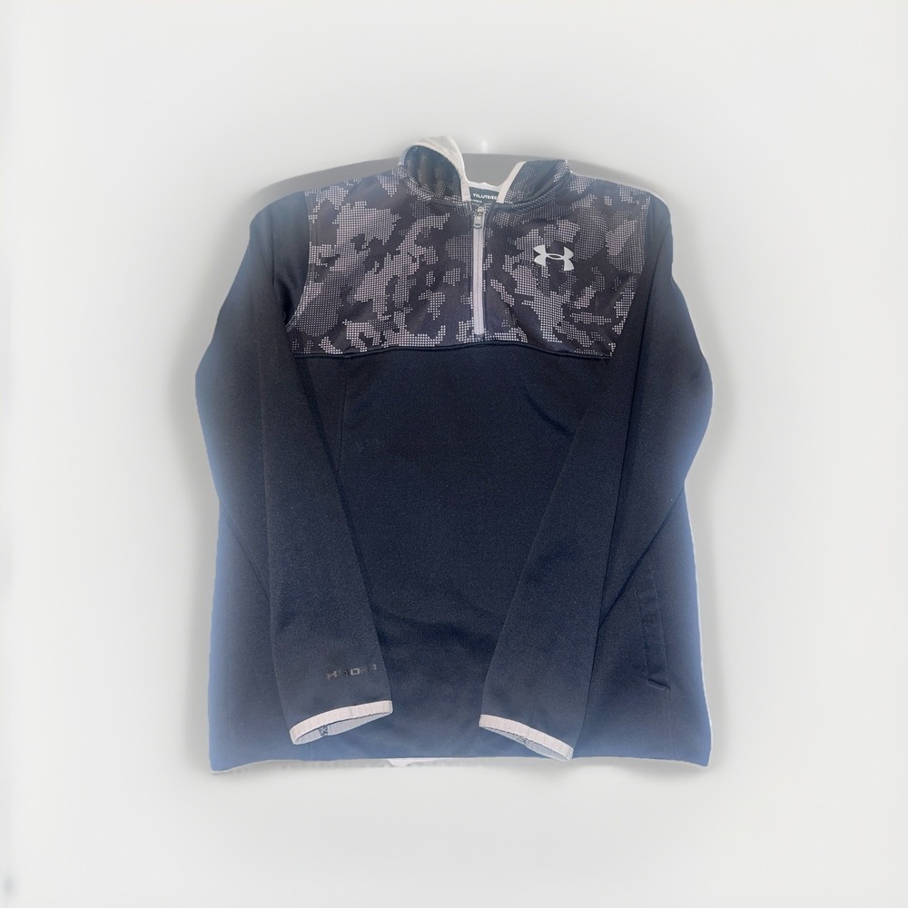 Youth Under Armour Hoodie Loose Cold Gear Storm Size YXL XL Back To School